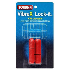 Locking Tennis Dampeners Red Accessories Tourna