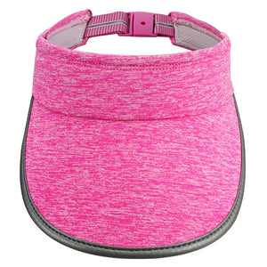 Women`s Tennis Visor Reflective Brim Pink Apparel Nice Aces