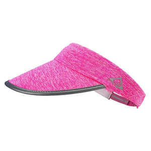 Women`s Tennis Visor Reflective Brim Pink Apparel Nice Aces
