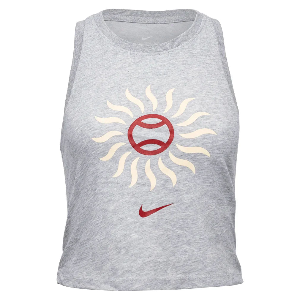 Women`s Dri-Fit Cotton Crop Tennis Tank Apparel Nike