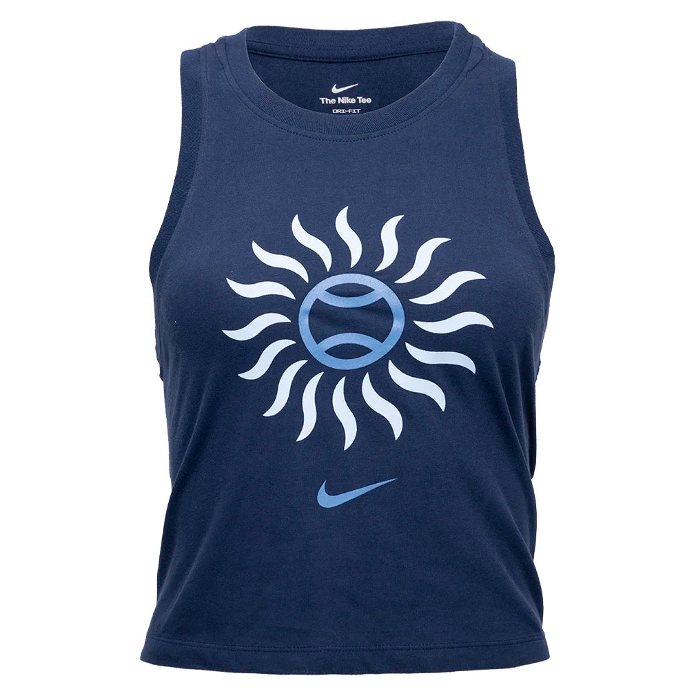 Women`s Dri-Fit Cotton Crop Tennis Tank Apparel Nike