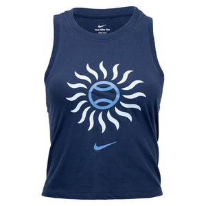 Women`s Dri-Fit Cotton Crop Tennis Tank Apparel Nike
