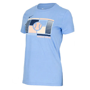 Women`s Cotton Short Sleeve Tennis Top Apparel Nike