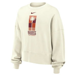 Women`s Phoenix Fleece Tennis Crew Apparel Nike