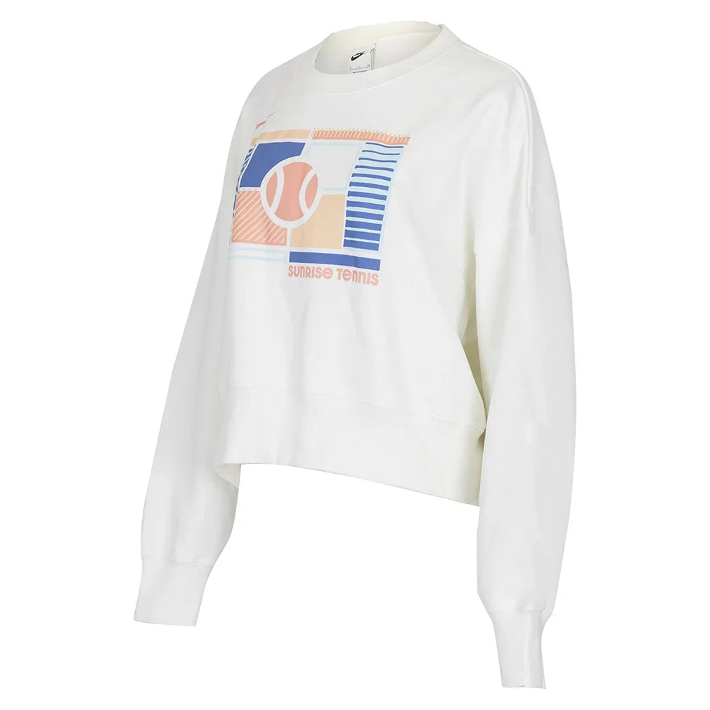 Women`s Phoenix Fleece Tennis Crew Apparel Nike