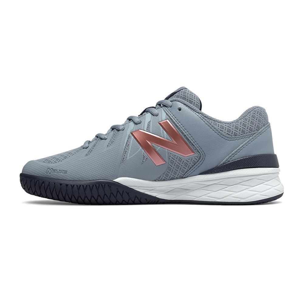 Women's 1006v1 B Width Tennis Shoes Reflection and Rose Gold Footwear New Balance