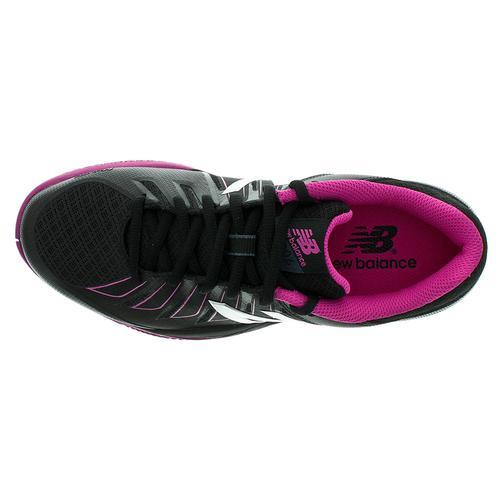 Women's 1006 2A Width Tennis Shoes Black and Pink Footwear New Balance