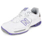Women's WC806 2E Width Tennis Shoes White Footwear New Balance