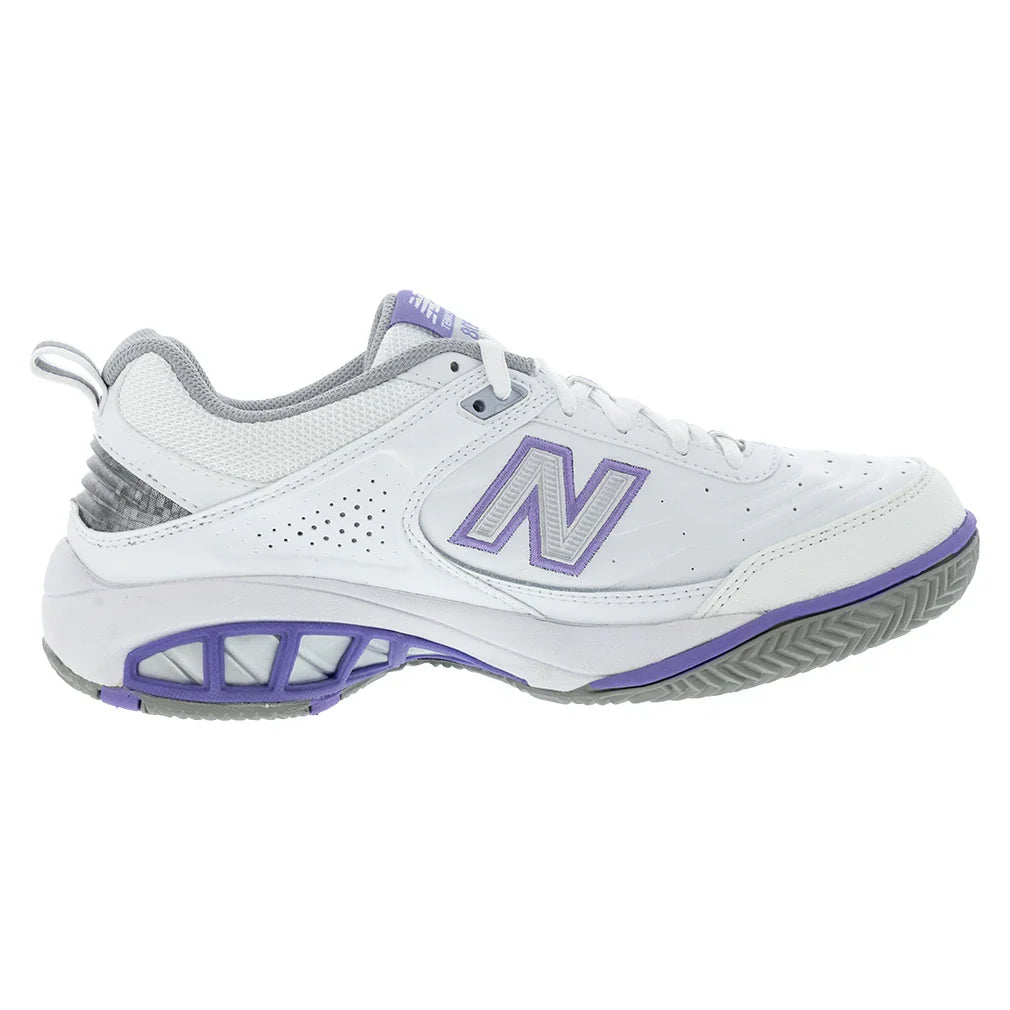 Women's WC806 B Width Tennis Shoes White Footwear New Balance