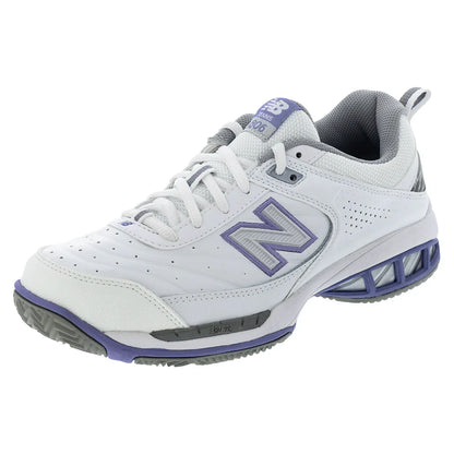 Women's WC806 B Width Tennis Shoes White Footwear New Balance