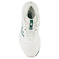 Women`s 696v6 B Width Tennis Shoes White and Marsh Green Footwear New Balance