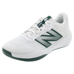 Women`s 696v6 B Width Tennis Shoes White and Marsh Green Footwear New Balance