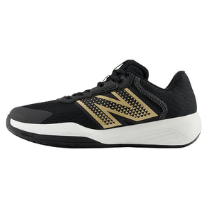 Women's 696v6 B Width Tennis Shoes Black and White Footwear New Balance