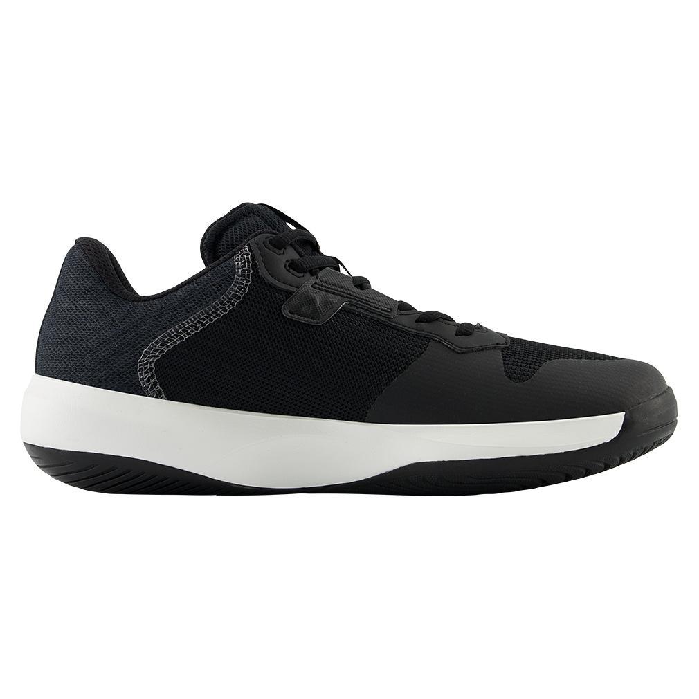 Women's 696v6 B Width Tennis Shoes Black and White Footwear New Balance