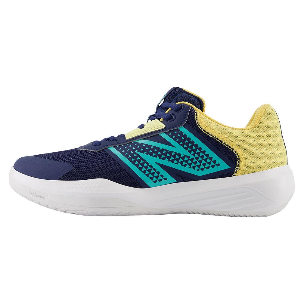 Women`s 696v6 D Width Tennis Shoes White and Cyber Jade Footwear New Balance