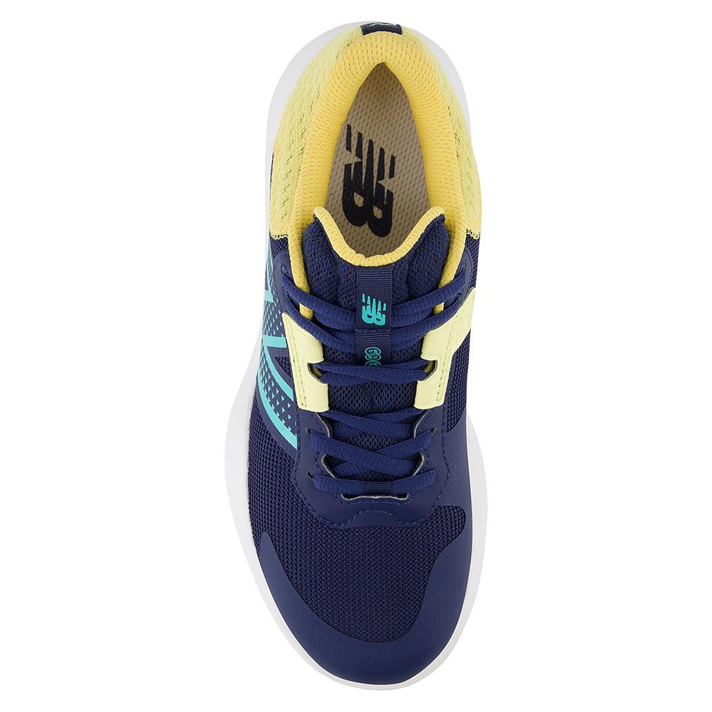 Women`s 696v6 D Width Tennis Shoes White and Cyber Jade Footwear New Balance