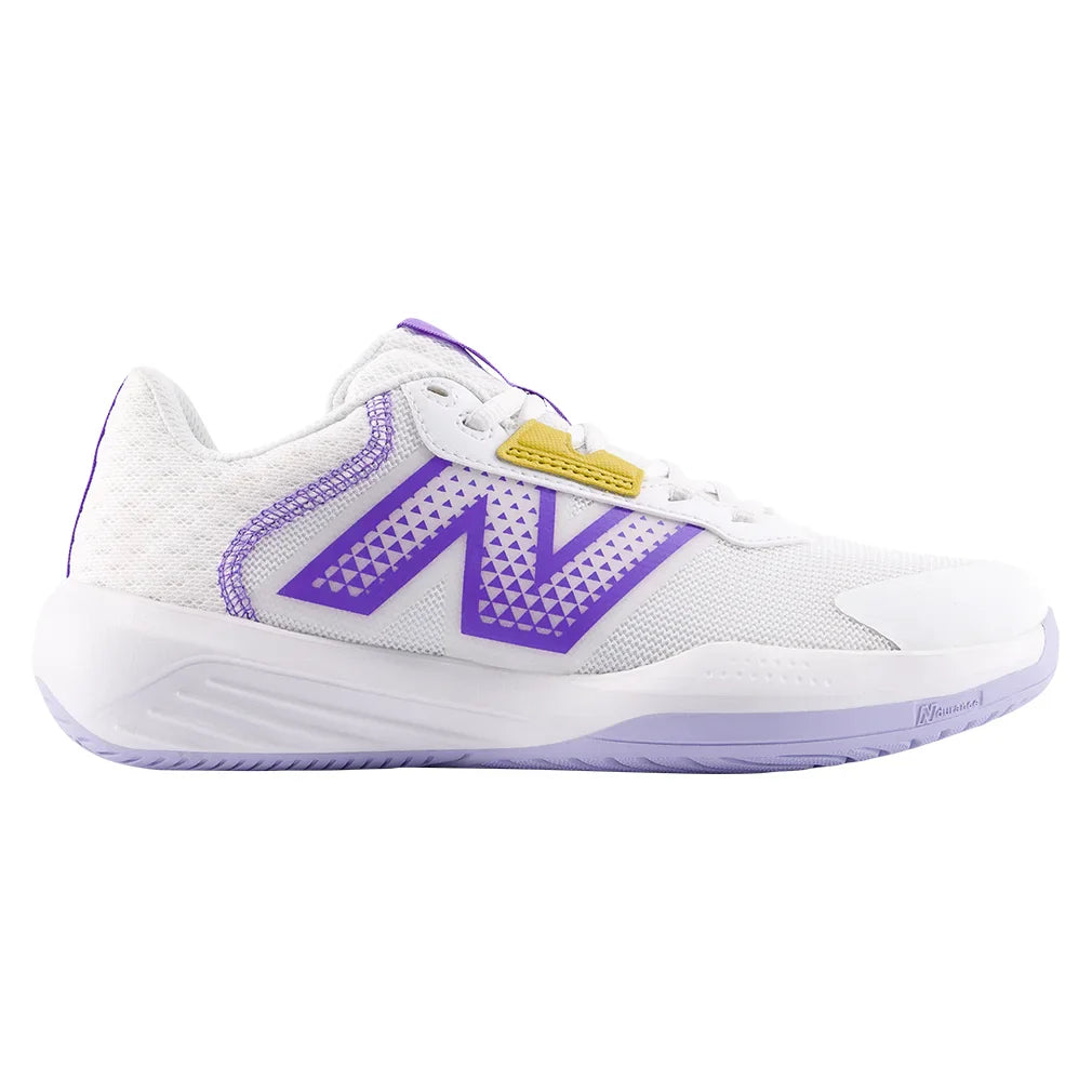 Women`s 696v6 D Width Tennis Shoes White and Daybreak Footwear New Balance
