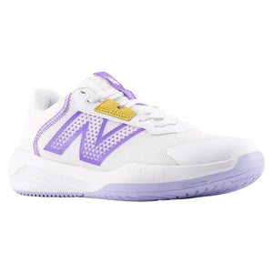Women`s 696v6 D Width Tennis Shoes White and Daybreak Footwear New Balance