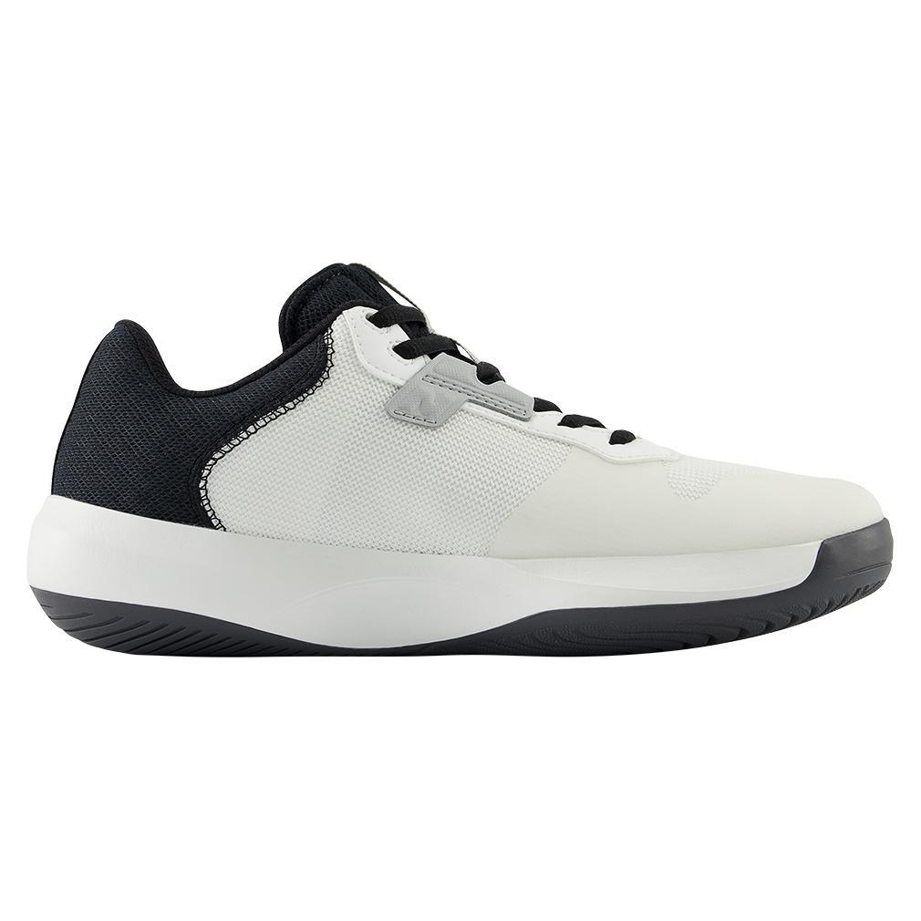 Women's 696v6 D Width Tennis Shoes White and Black Footwear New Balance