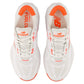 Women`s FuelCell 796v4 2E Width Tennis Shoes White and Urgent Red Footwear New Balance