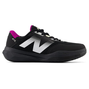 Women`s FuelCell 796v4 B Width Tennis Shoes Black and Silver Footwear New Balance