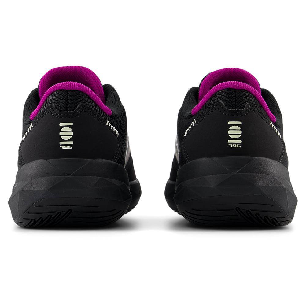 Women`s FuelCell 796v4 D Width Tennis Shoes Black and Silver Footwear New Balance