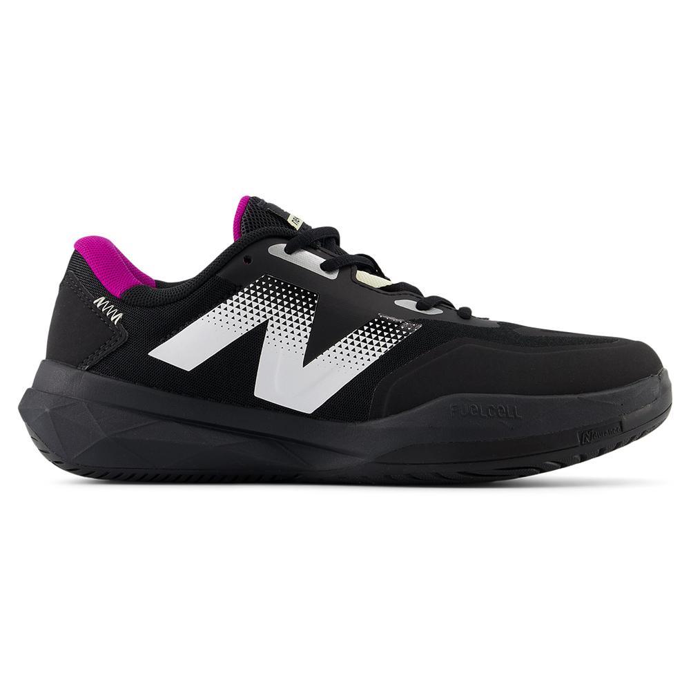 Women`s FuelCell 796v4 D Width Tennis Shoes Black and Silver Footwear New Balance