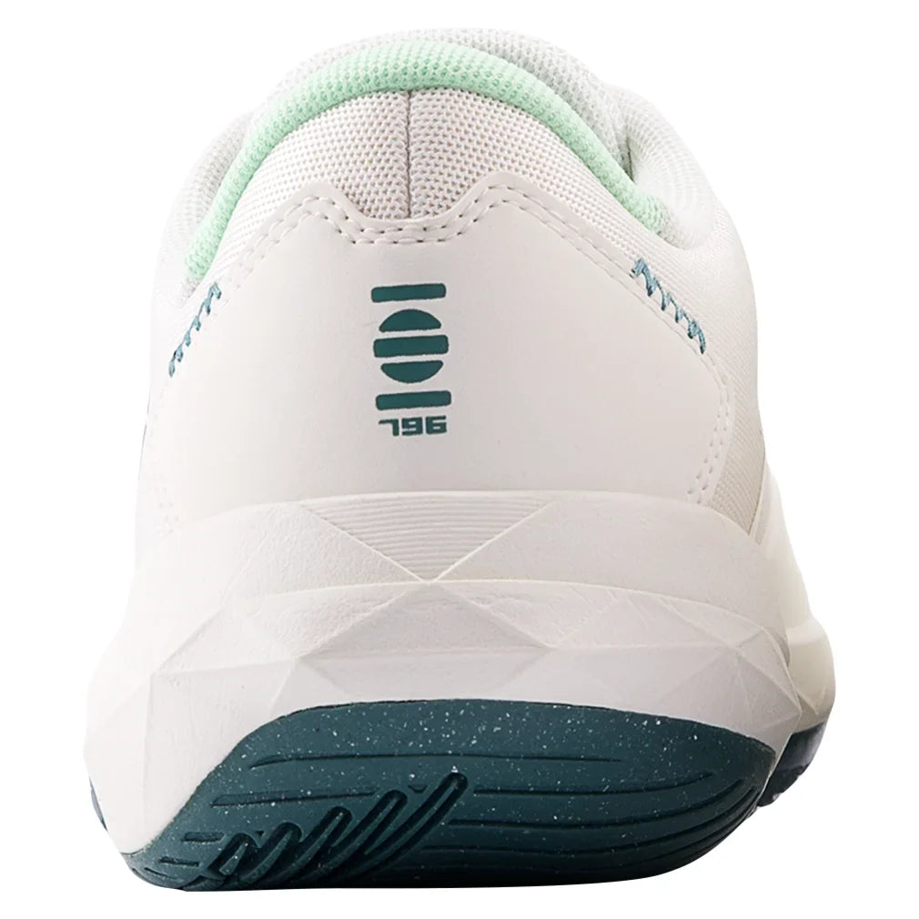 Women`s FuelCell 796v4 D Width Tennis Shoes Sea Salt and New Spruce Footwear New Balance