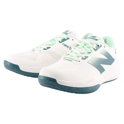 Women`s FuelCell 796v4 D Width Tennis Shoes Sea Salt and New Spruce Footwear New Balance