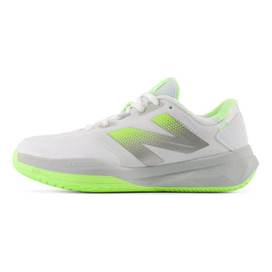 Women's FuelCell 796v4 D Width Tennis Shoes White and Bleached Lime Footwear New Balance