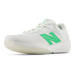 Women`s FuelCell 996v6 D Width Tennis Shoes White and Green Apple Footwear New Balance