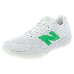 Women`s FuelCell 996v6 B Width Tennis Shoes White and Green Apple Footwear New Balance