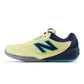 Women`s FuelCell 996v6 B Width Tennis Shoes Parchment and Navy Footwear New Balance