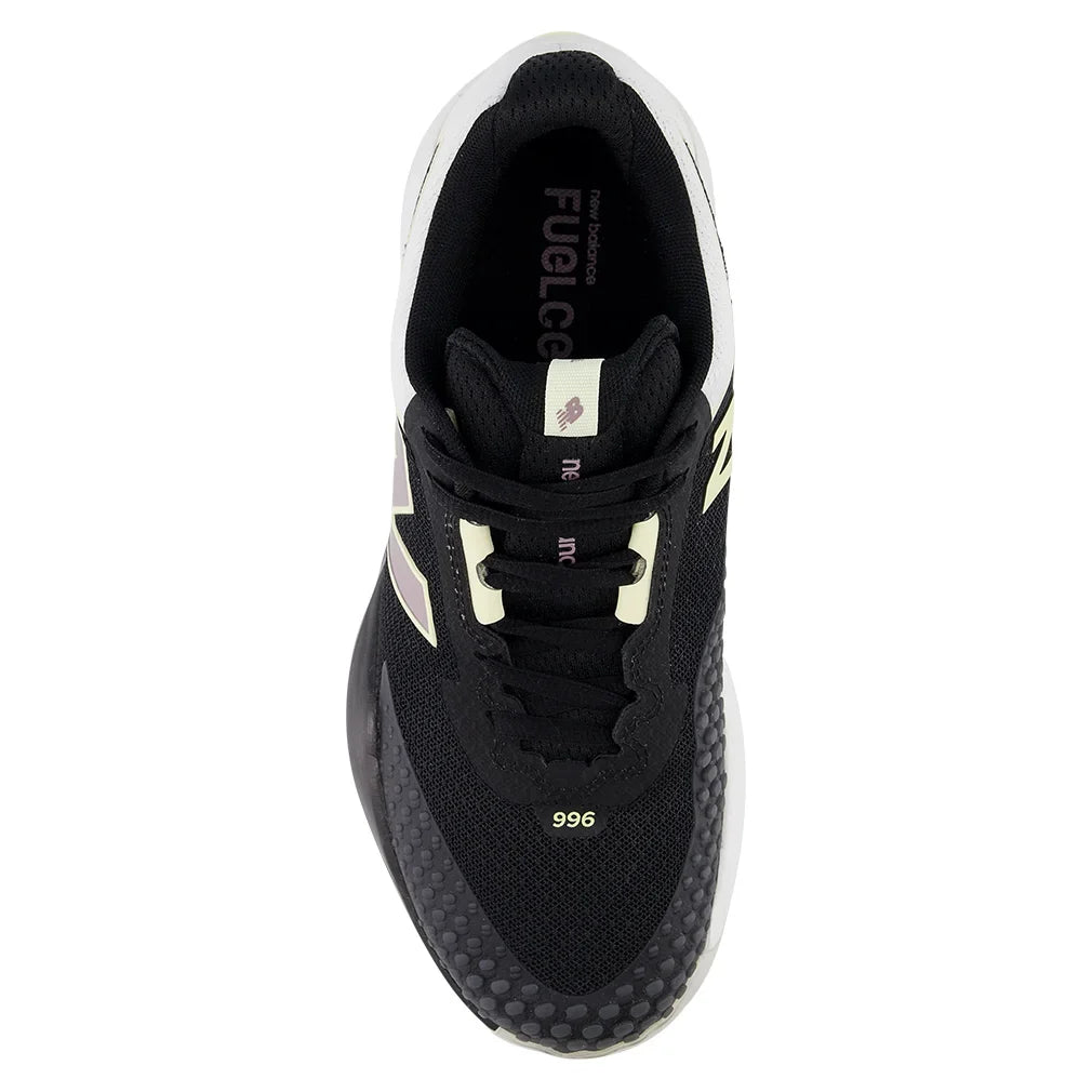 Women`s FuelCell 996v6 B Width Tennis Shoes Black and White Footwear New Balance