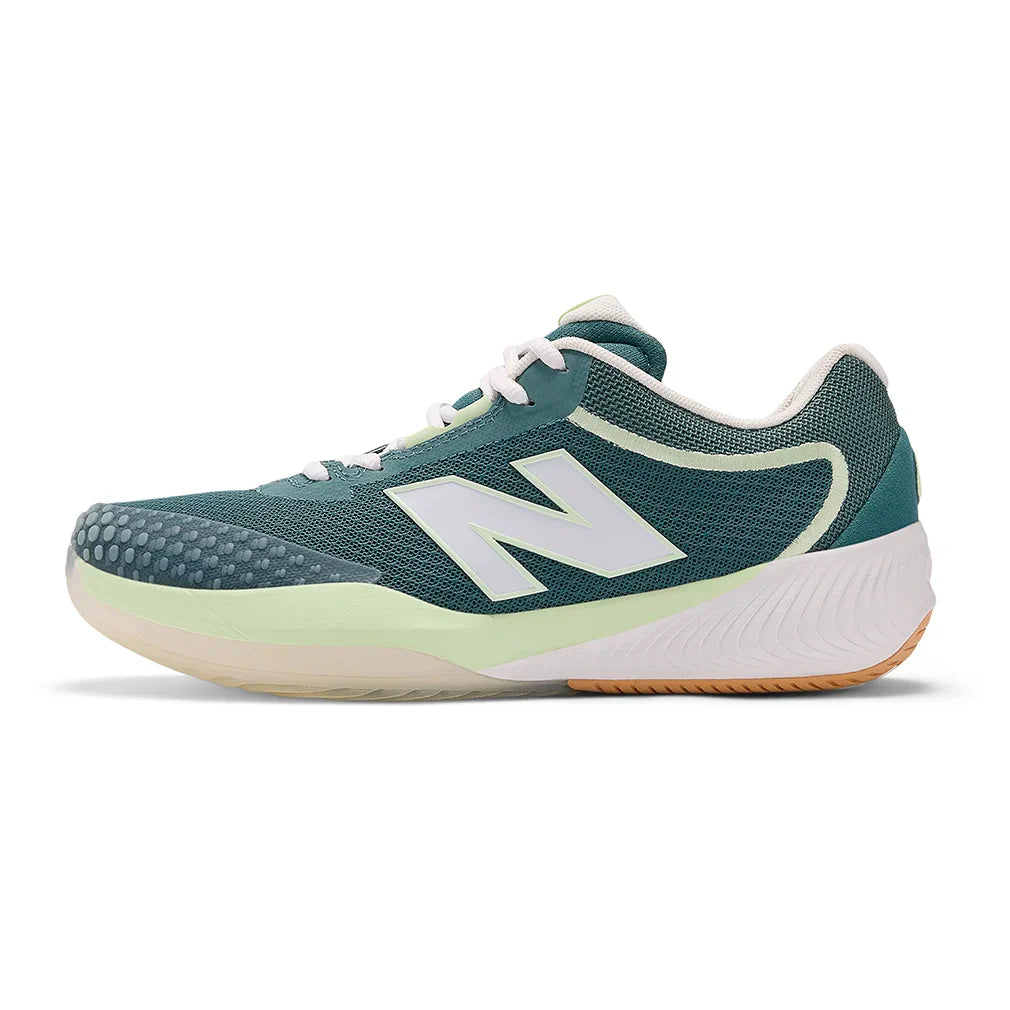 Women`s FuelCell 996v6 D Width Tennis Shoes New Spruce and White Footwear New Balance