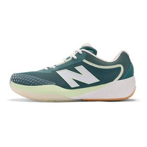 Women`s FuelCell 996v6 D Width Tennis Shoes New Spruce and White Footwear New Balance