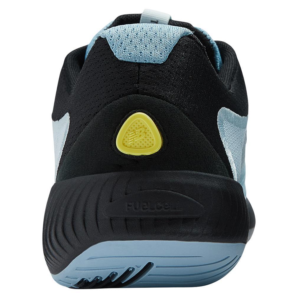 Women's FuelCell 996v6 B Width Tennis Shoes Quarry Blue and Black Footwear New Balance