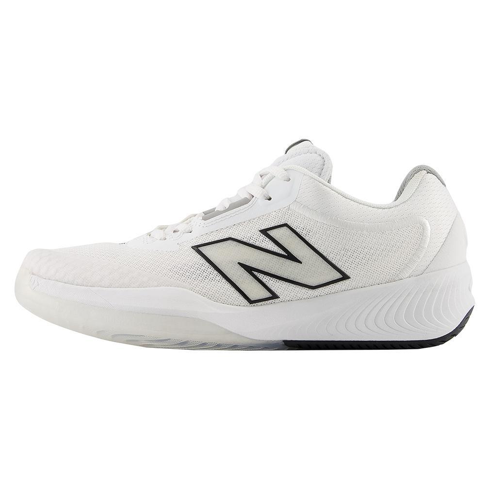 Women's FuelCell 996v6 B Width Tennis Shoes White and Black Footwear New Balance