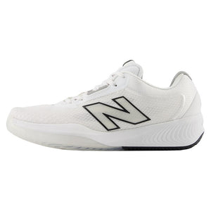 Women's FuelCell 996v6 B Width Tennis Shoes White and Black Footwear New Balance