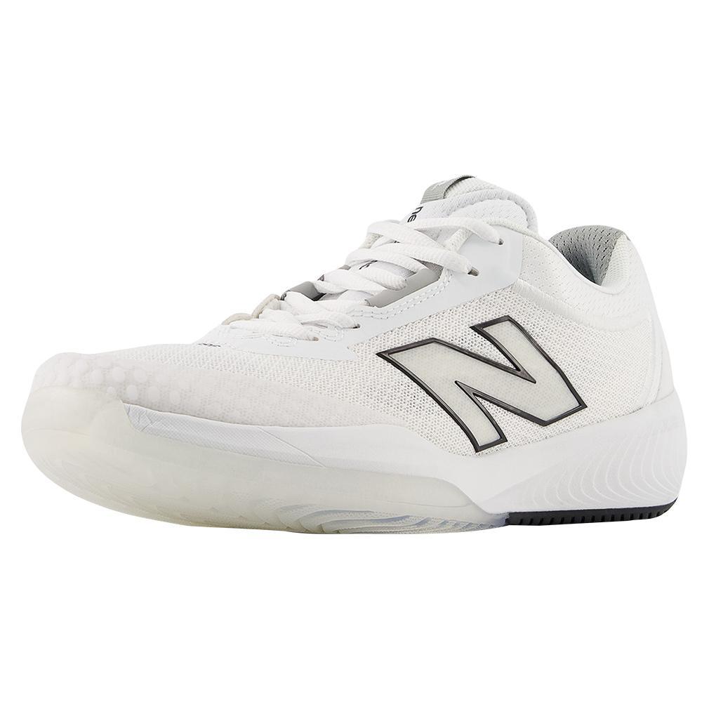 Women's FuelCell 996v6 B Width Tennis Shoes White and Black Footwear New Balance