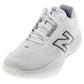 Women's FuelCell 996v6 B Width Tennis Shoes White and Black Footwear New Balance