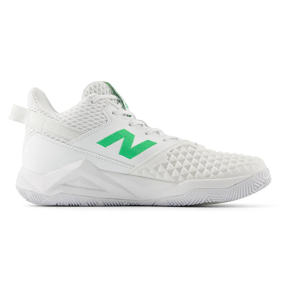 Women`s Coco CG2 D Width Tennis Shoes White and Green Apple Footwear New Balance
