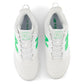 Women`s Coco CG2 D Width Tennis Shoes White and Green Apple Footwear New Balance