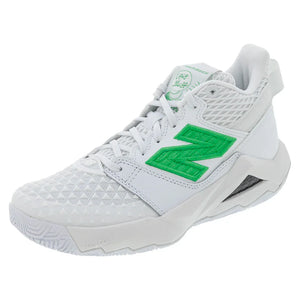Women`s Coco CG2 D Width Tennis Shoes White and Green Apple Footwear New Balance
