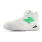 Women`s Coco CG2 D Width Tennis Shoes White and Green Apple Footwear New Balance
