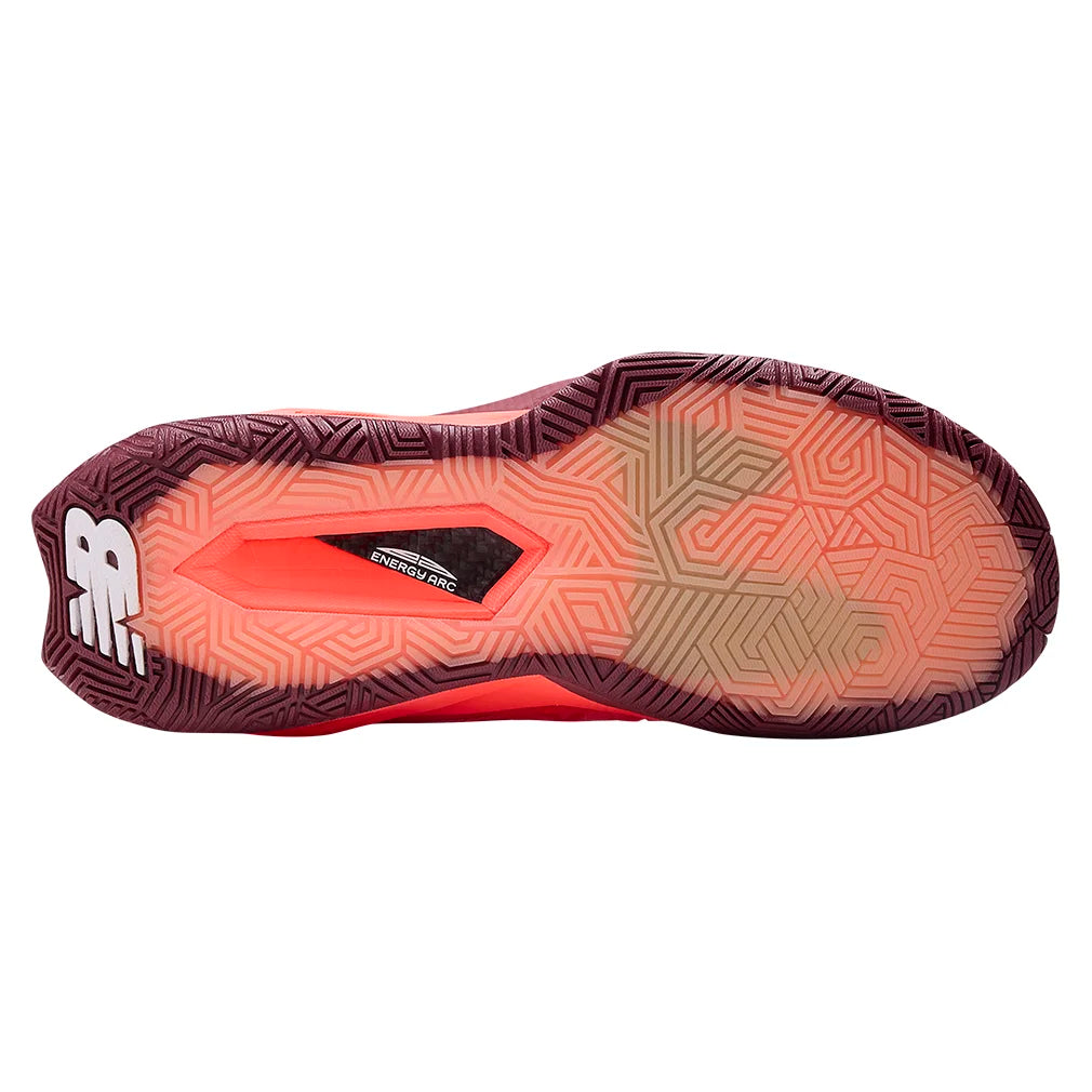 Women`s Coco CG2 B Width Tennis Shoes Urgent Red and Monarch Burgundy Footwear New Balance