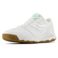 Women`s FuelCell Delray B Width Tennis Shoes White and Green Apple Footwear New Balance