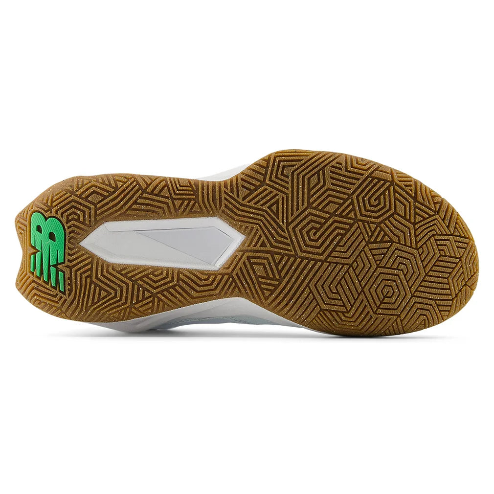Women`s FuelCell Delray B Width Tennis Shoes White and Green Apple Footwear New Balance