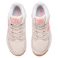 Women`s Coco Delray B Width Tennis Shoes Bisque and Urgent Red Footwear New Balance