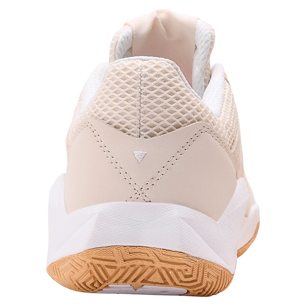 Women`s Coco Delray D Width Tennis Shoes Bisque and Urgent Red Footwear New Balance